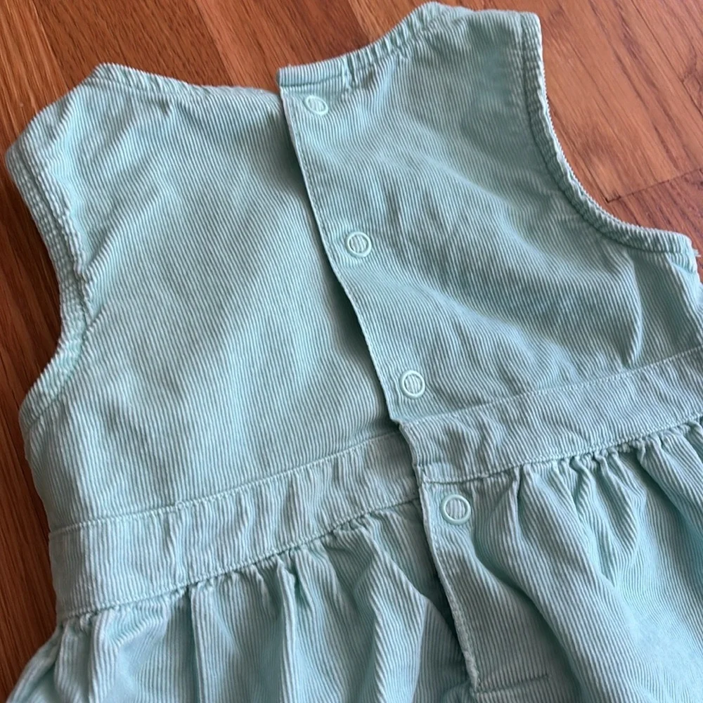 18M Carter's Mint Corduroy Dress